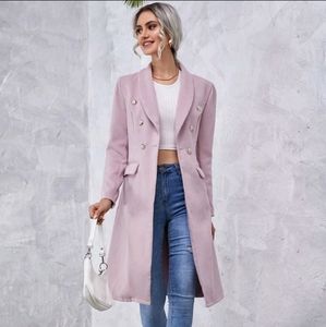 Dusty Pink Peacoat